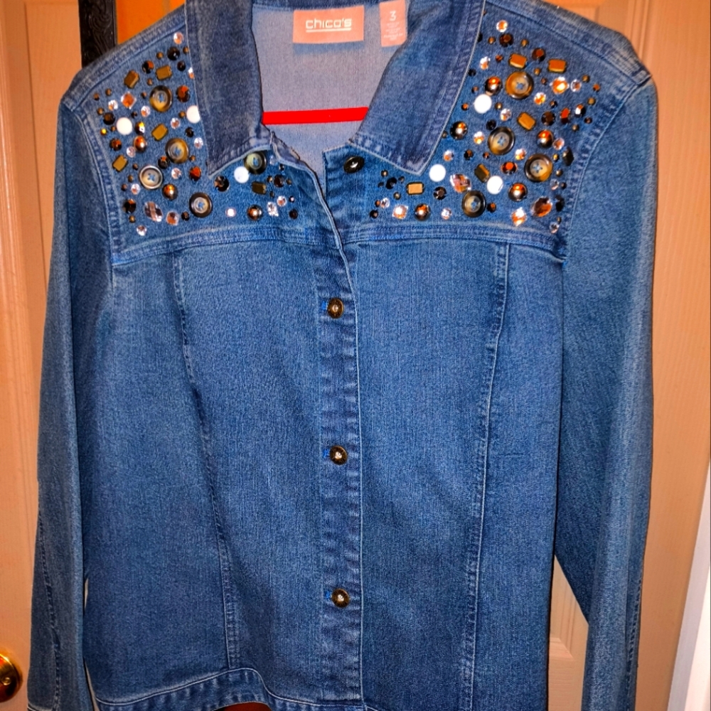 Chicos Denim Jacket